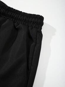 Manfinity Swimmode Bộ đồ đi biển mùa hè dành cho nam giới cỡ lớn, gồm áo sơ mi ngắn tay cài cúc phía trước in họa tiết hoa và quần short. - Nhiều màu - Xem 8