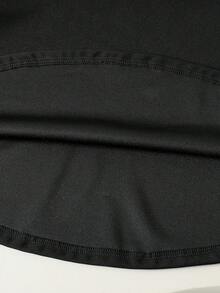 Elladie kids 女童白色连衣裙，饰有3D串珠花朵，收腰A字廓形，适合生日派对和夏季穿着。 - 黑色 - 查看 3