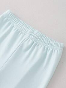 4pcs Girls Cute Bear Print Soft Pajama Set, Crew Neck Long Sleeve Top And Pants, Casual Homewear - Multicolor - View 5