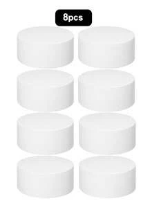 用于婚礼装饰、插花和节日工艺品的泡沫圆柱体 - 多功能道具，可用于背景、节日中心和花束 - 圓形白色泡沫 - 查看 14