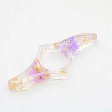 1pc/2pcs/3pcs/6pcs Book Page Holder-Dried Flower Resin Thumb Book Holder-Handmade Resin Holders Light Weight Book Opener Bookmarks Book Reading Accessories For Teachers Book Lovers Back To School - Multicolor - View 11