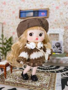 Kawaii Dolls & Action Figures - Movable Joints, Changeable Outfits, Accessories. Perfect Cute Gifts For Friends, Japanese Korean Style Collectibles - Multicolor - View 10