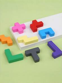 MINKOJA 3D Shadow Matching Puzzle Spatial Building Blocks Creative Construction Toy For Kids Logical Thinking Development Holiday Season Birthday Gift Ideas Educational Toys Must Haves - Multicolor - View 10