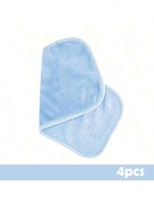 1/4/10pcs Make-Up Remover Cloth Set Reusable, Ultra-Soft Washable Cloth Suitable For All Skin Types, Washable Makeup Remover Cloth Puff/Towel - Multicolor - View 17