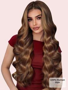 7 CÁI Với 20 Kẹp Tóc Thẳng Kẹp Trong Tóc Nối 100% Tóc Thật Màu 2# Nâu Nhạt 14-22 Inch 115G Kẹp Tóc Nối Vô Hình Sợi Đôi Remy Tóc Người Tự Nhiên Cho Phụ Nữ Bé Gái Sử Dụng Hàng Ngày - S4 - Xem 3