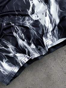 HIMLAND Men's Casual Commute Street Sports Graphic T-Shirt - Black - View 10