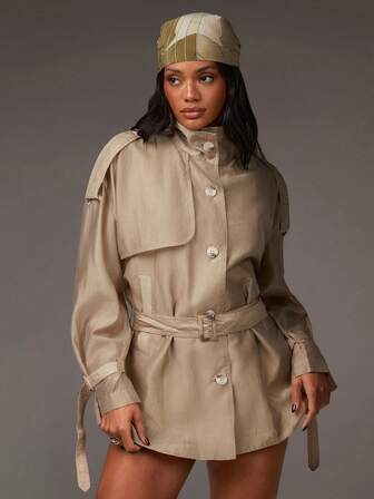 Athîral Women's Casual Crew Neck Long Sleeve Lightweight Jacket