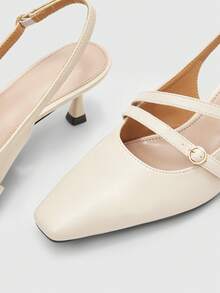 CUCCOO BIZCHIC Women Heeled Sandals - Apricot - View 8