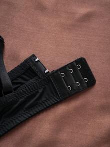 1pc Sexy Lace Simple Lift & Enhance Small Bust Wireless Bra - Multicolor - View 8