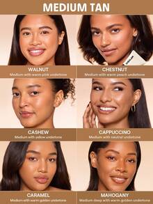 SHEGLAM Skin Sync Satin Foundation-Walnut - Walnut - View 9