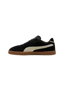 Puma Club II Era Suede Unisex Sneaker Black / Alpine Snow / Gum 400717 - Black - View 5
