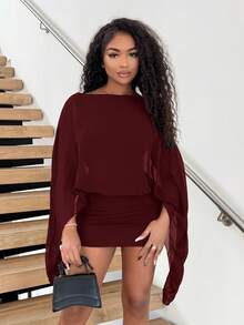 Alexandranx 船领袖迷你连衣裙，适合度假、夏季、慵懒风、波西米亚风、优雅、可爱、性感，适合伊比沙岛音乐节、锐舞音乐会、秋季婚礼宾客、生日、夜生活、约会、万圣节派对、秋季圣诞节等场合。 - 棕色 - 查看 3