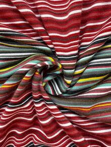 SHEIN Maternity Summer Casual Striped Dress For Everyday Wear - Multicolor - View 7