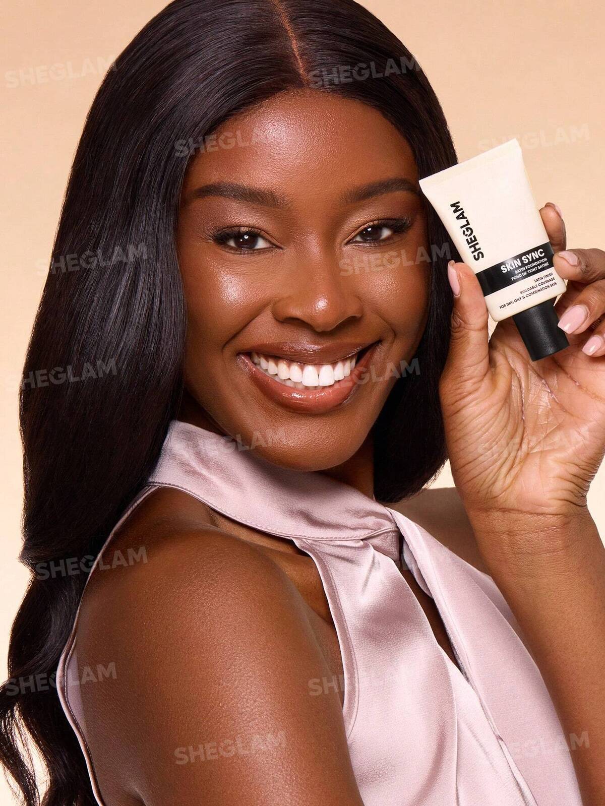 Skin Sync Satin Foundation-Hazelnut