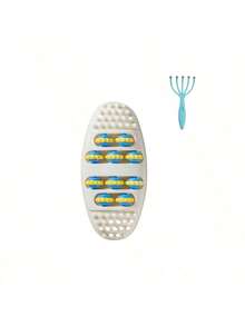 1pc Roller Foot Massager, Promotes Blood Circulation, Eliminates Fatigue, Suitable For Home Leisure, Leg And Foot Relaxation, Decompression And Massage - Multicolor - View 12