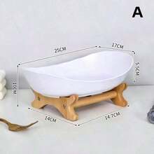 Multi-Layer Bamboo Fruit & Snack Tray, Creative Fruit Basket Holder For Home Christmas Gift - Multicolor - View 8