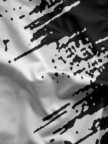 Manfinity Men's Minimalist Printed Round Neck Short Sleeve T-Shirt - Multicolor - View 4