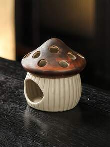 Cirelle Lư hương gốm hình nấm thủ công - Được thiết kế dành cho nhang xô thơm Palo Santo, thích hợp cho thiền định tự nhiên và trang trí nhà cửa. - Nhiều màu - Xem 8