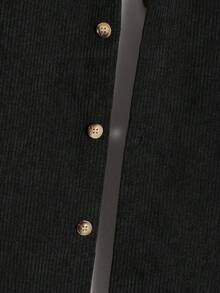 EASEVO Plus Size Men's Fitted Shirt And Pants Set - Black - View 6