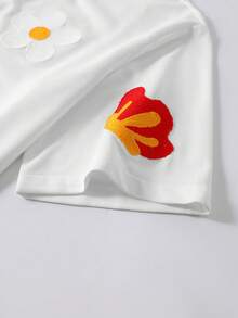 STYNVO 男士休闲花卉刺绣衬衫，夏季