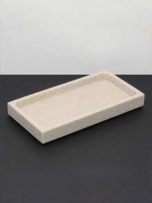 Cirelle 大理石纹树脂浴室托盘 - 酒店盥洗台收纳架，浴室洗漱用品及装饰品收纳托盘