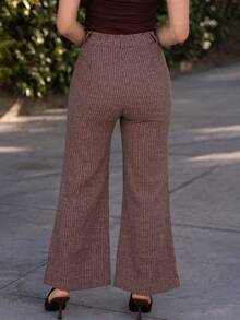 Andrea Bello Quần da thắt lưng kẻ caro hai túi đơn giản cho nữ phong cách cổ điển - Nhiều màu - Xem 2