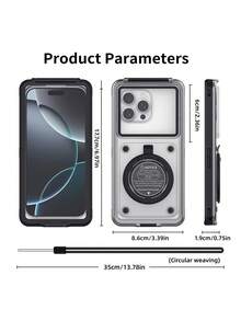 Universal 6.9-Inch Wet Diving Mobile Phone Case - Touch Screen With Stand, Counter-Shock/Drop Protection - Suitable For All Smartphones - Perfect Gift For Water Sports Enthusiasts - Multicolor - View 12