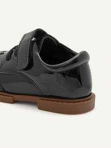Cozy Pixies 1双经典黑色牛津鞋，时尚百搭的平底鞋，适合幼儿男女童穿着，可用于婚礼、返校、派对等各种场合，四季皆宜。 - 黑色 - 查看 8