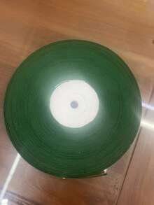 1 Piece 25 Yards Dark Green Large Roll Single-Sided Non-Stretchy Colored Velvet Ribbon, Velvet Satin Ribbon, Flocked Satin Ribbon For Bow DIY, Clothing, Christmas Tree, Cabinet, Christmas Holiday Decoration (Length Measured Manually With Possible Deviations) - 25 Yards Dark Green - View 8