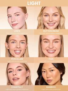 SHEGLAM Skin Sync Satin Foundation-Fair Brand Beauty Makeup Face Paint Cosmetic For Women Girls Perfect For Winter Ideal For Y2K Fancy Fashion Suitable For Birthday Gift Party Ready Best Color - Fair - View 9