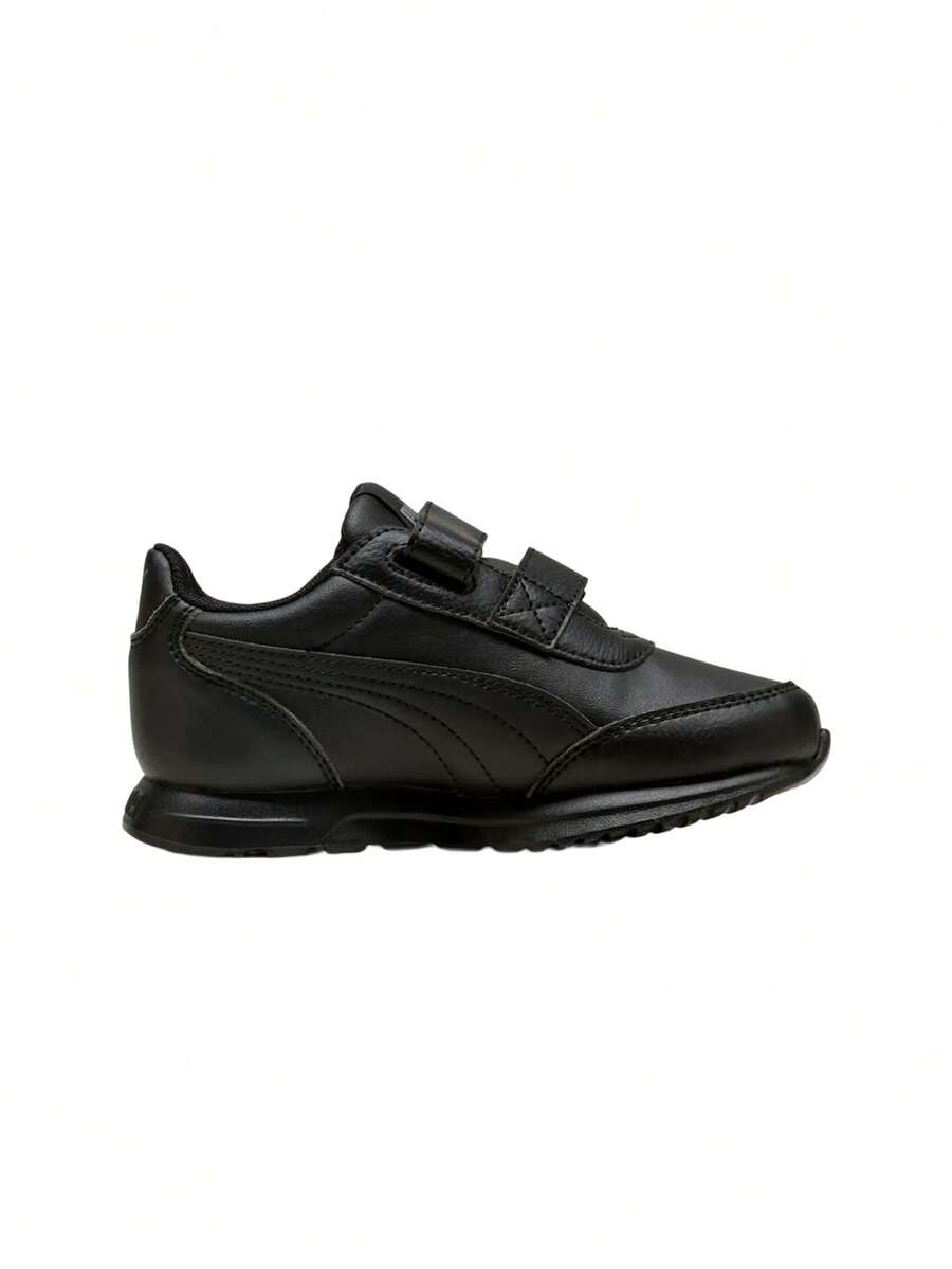 Puma R78 Lightwind SL V PS Kids Sneaker Black / Dark Gray 403710 - Black - View 1