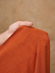 Zivah Bộ 2 món gồm áo hai dây và quần ống rộng có túi, chất liệu vải lanh, thích hợp cho kỳ nghỉ hè 2026. - màu nâu - Xem 11