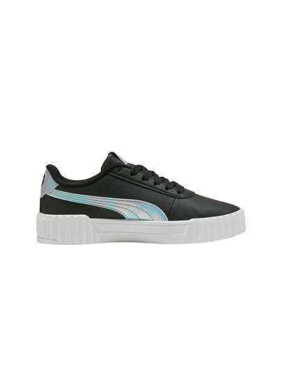 Puma Carina 3.0 Space Belle Kids Sneaker Black / Cool Blue 402805