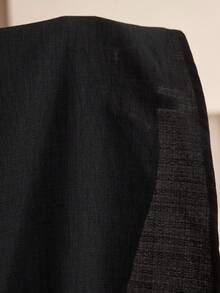 Al Najma Vestido maxi con bordado de lentejuelas y abaya tradicional árabe para mujer - Negro - Ver 9