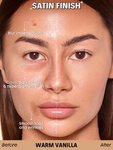 SHEGLAM Skin Sync Satin 粉底液-Warm Vanilla - Warm Vanilla - 查看 2