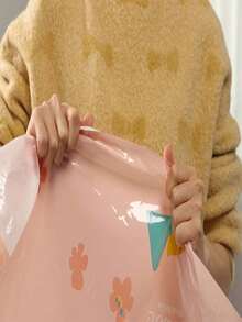 6pcs Vacuum Compression Bag, Space Saver Bag, Quilt Clothes Luggage Storage Bag, Down Jacket Sweater Pillow Storage Bag, Moisture-Proof Mildew-Proof And Dust-Proof Storage Bag - Clear - View 6