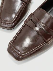 CUCCOO BIZCHIC Women's Casual Versatile Commuting Loafers Flats - Coffee Brown - View 7