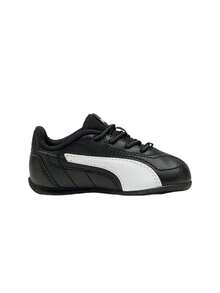 Puma CARINA Kids' Sneakers Padded Breathable Sporty Gym Commuting Training Black 403906-04 - Black White - View 4