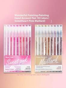 Bút gel vẽ graffiti Languo 177/204 màu, ngòi kim đầy đủ, mực chất lượng cao dành cho nghệ sĩ, có thể xếp chồng nhiều màu, vẽ nguệch ngoạc, viết tay, bút đánh dấu học tập, dụng cụ văn phòng phẩm nghệ thuật. - D - Xem 1