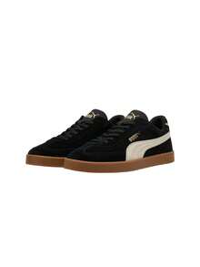 Puma Club II Era Suede Unisex Sneaker Black / Alpine Snow / Gum 400717 - Black - View 4