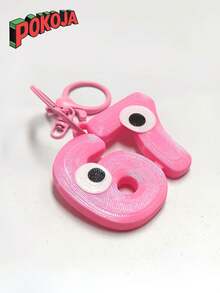 POKOJA LAND - SELECTS 67 Partner Keychain With Vivid Eyes | Durable Plastic, Multi-Color Options, Fun Design, Fine Carving, Snap Hook Closure, Suitable For Bags, Backpacks, Or Display Birthday Gifts Spring To Summer - Multicolor - View 7