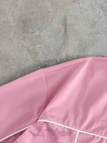 AXEPEAK 男士休闲提花拼接短袖T恤，夏季 - 彩色 - 查看 7