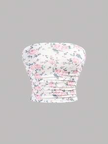 Casual Sleeveless Top For Teen Girl, Soft Relaxed Fit, Versatile For Outing, Vacation, Sports, Classroom, Outdoor, Daily Wear, Spring/Summer - Pink - View 2