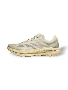 Hoka Mafate Speed 4 Lite 运动鞋，轻便透气，弹性好，百搭，纯色Logo，易于清洗，缓震舒适，适合运动、户外跑步、日常穿着，男女通用，浅卡其色，货号：1168450TVN - 淺卡其色 - 查看 1