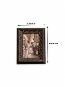 Cirelle 1pc 6-Inch, 7-Inch, 8-Inch, 10-Inch And 12-Inch Wall-Mounted Or Tabletop Display Photo Frame, Suitable For DIY Decorative Photo Frames In Homes, Offices, And Galleries. Customizable For Photo And Artwork Printing. - Multicolor - View 10