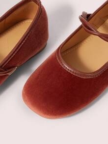 CUCCOO DOLLMOD Mujeres Casual Versátil Commute Simple Hebilla Planos - Óxido marrón - Ver 8