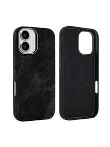Luxury Magnetic Case Compatible With 17 Air Pro Max 16 15 14 13 17Pro High Quality Wireless Charging Magnetic Mobile Cover - Black - View 3