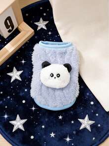 PETSIN Pet Clothing.Thick And Warm Plush Vest Suitable For SmallDogs And Cats To Wear In Winter. Dog Clothing That CanBe Played With Qutside Happily - Multicolor - View 8