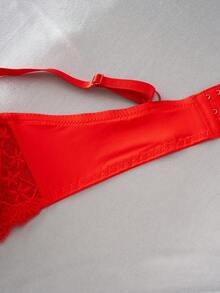 DesireSculpt Bộ 2 áo ngực cỡ lớn dành cho nữ, kiểu dáng đơn giản, phối ren, có gọng, điều chỉnh được, thích hợp cho đám cưới. - Nhiều màu - Xem 8