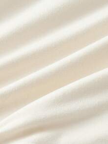 SHEIN MOD 女士杏色褶皱针织吊带背心